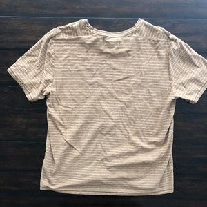 Outerknown Striped Crew Neck Tee - XL